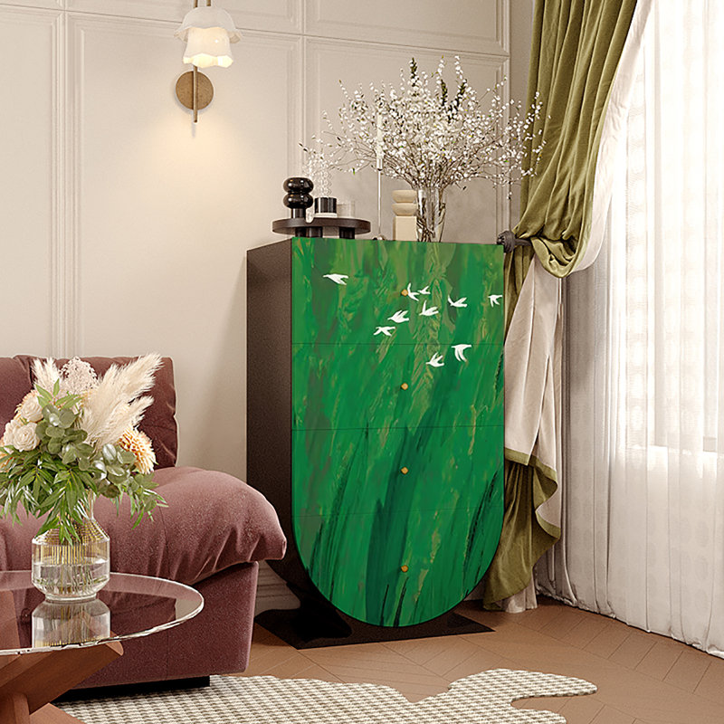Armoire décorative légère de style français