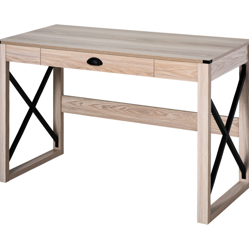 Bureau rustique de 44 po - avec rangement pour un espace de travail pratique et attrayant 44 pouces apprenant à inspirer la créativité