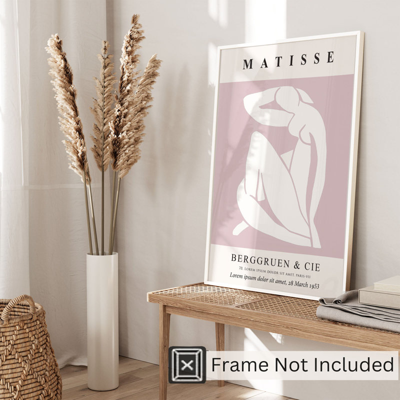 "People and Portraits", Henri Matisse, H 10 po x l 8 po