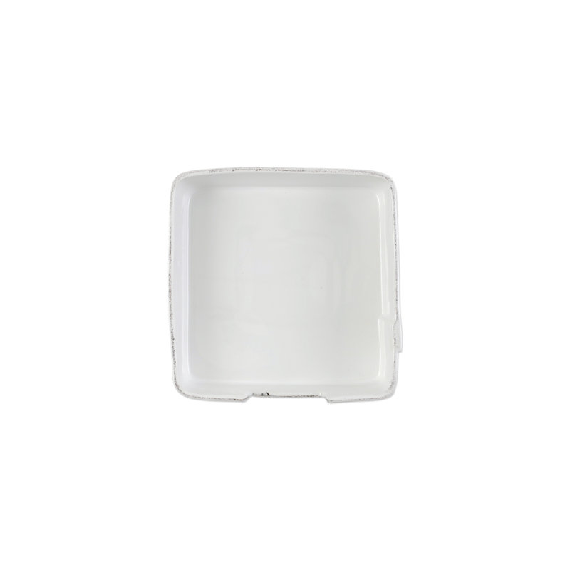 Porte-serviettes blanc Lastra, 3.25" H x 9.5" W x 9.5" D