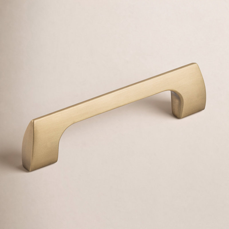Holland 12" Center to Center Bar pull, Honey Bronze, 3 3/4" Center to Center