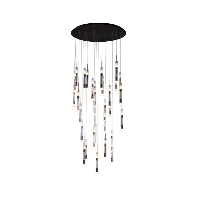 Lustre à DEL unique à plusieurs niveaux à DEL Pittard