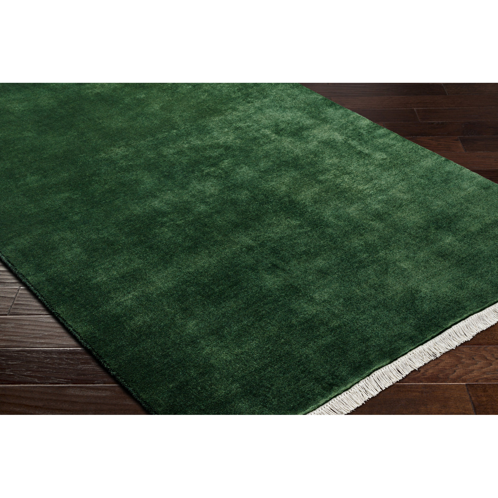 Clio Wool Green Rug, Round 10'
