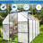 Heavy Duty Greenhouse With Drainage Gutter System For Outdoor Use Heavy-duty 4mm Polycarbonate Board And Door-117994298