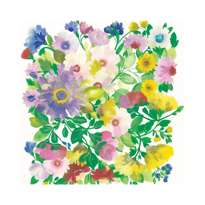 Dogwood Bouquet I by Kim Parker - Wrapped Canvas Painting, 30.48 cm H x 30.48 cm W