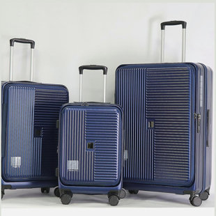 Luggage,with front opening,TSA approved lock,hardshell suitcase