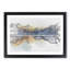 Sunlight over Lake Mcdonald in Abstract - Framed Print-55727560-55727556