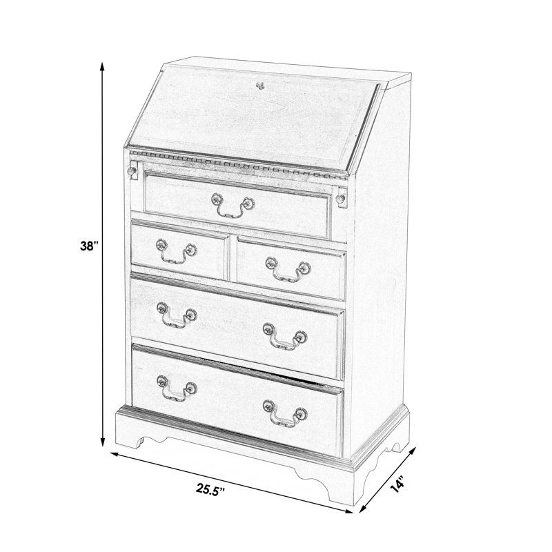 Danforth Secretary, Pastel Green