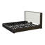 Lit en lin beige et espresso-186137122