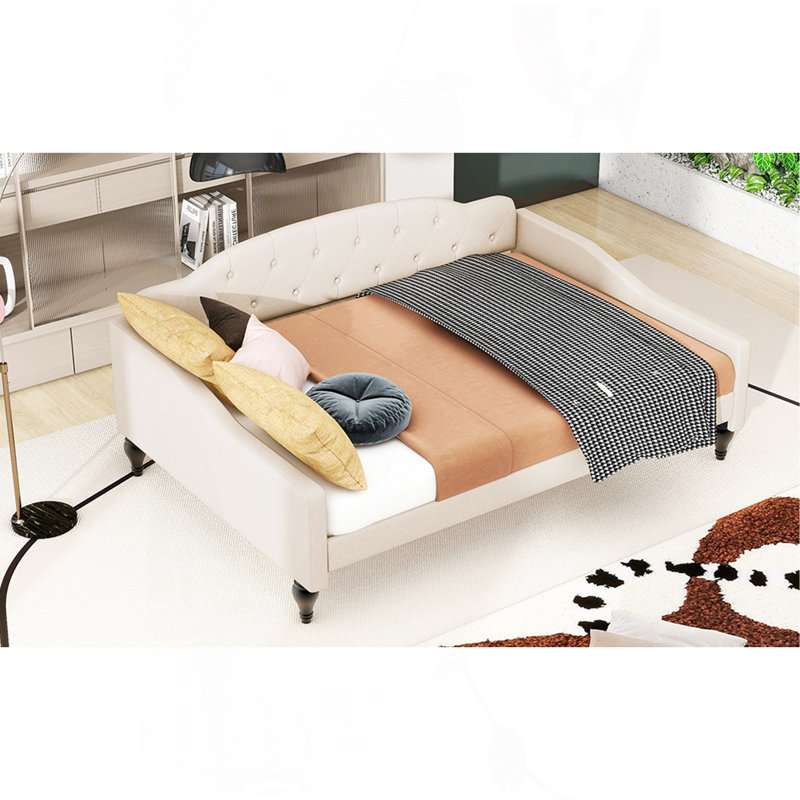 Full Size Upholstered Tufted Daybed