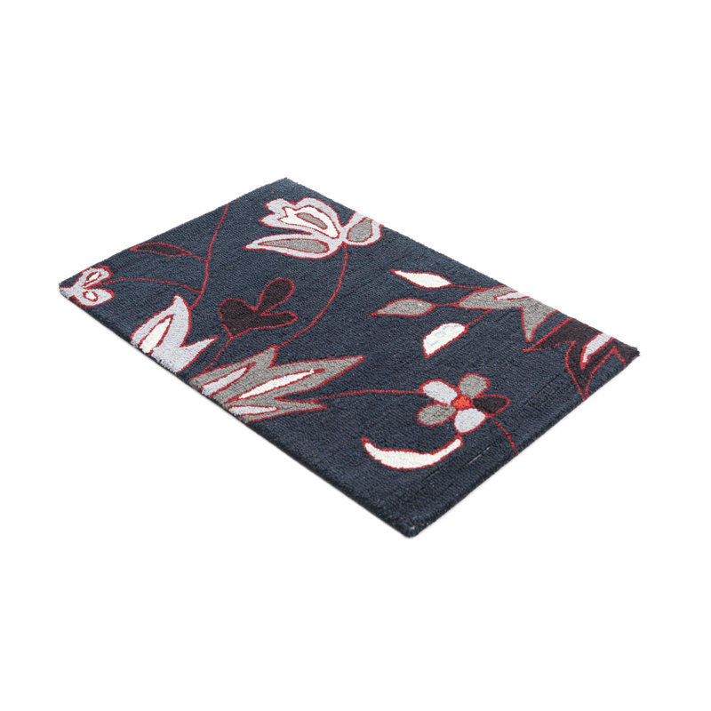 Tapis bleu marine Oberlin