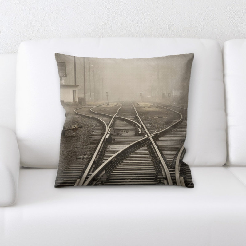 Microsuede Reversible Throw Pillow