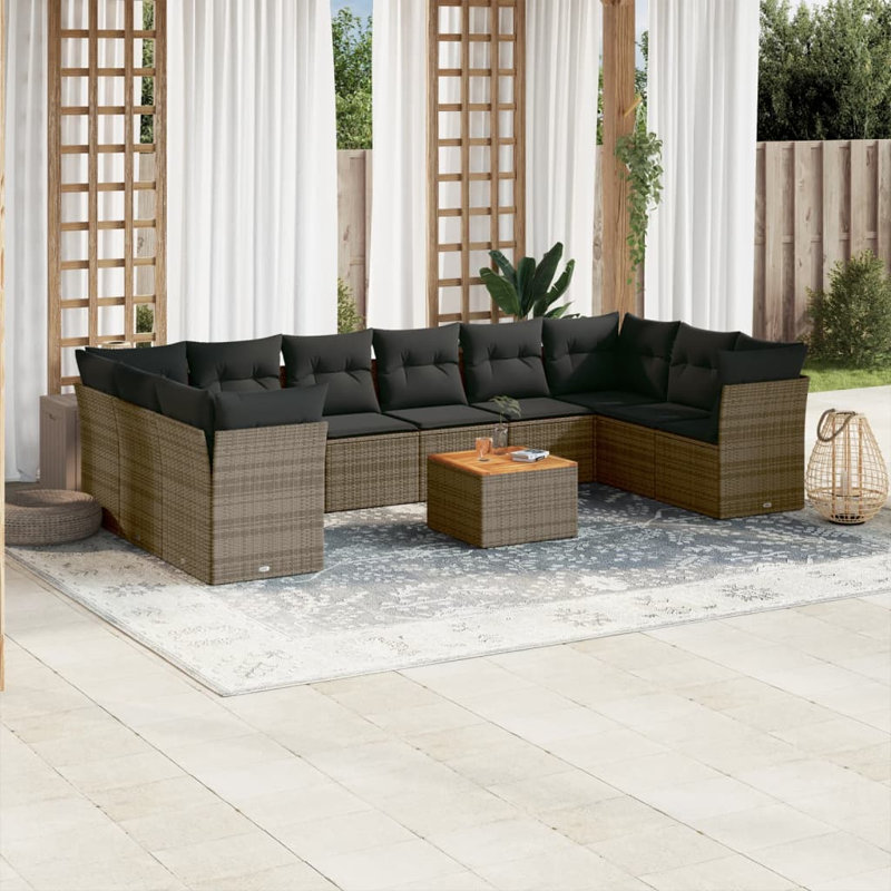 Ensemble de canapé de jardin Vidaxl