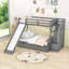 Erzsebet Kids Twin Over Full Bunk Bed with Drawers-832168028