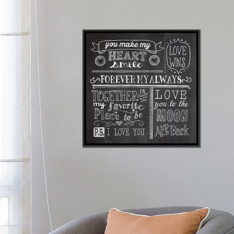 Make A Chalkboard Inspiration Wall