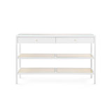 Caanan 48'' W Glass Console Table