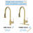 Pull Down Kitchen Faucet With Sprayer-111235210