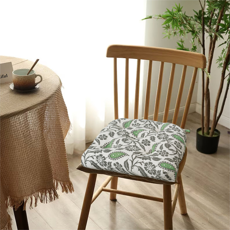 Coussin de siège 2 pièces Charlton Home®, Vert