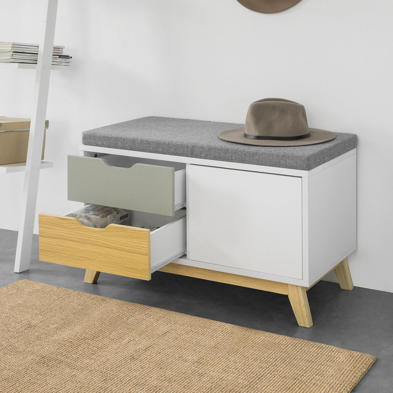 Rudden Upholstered Storage Bench