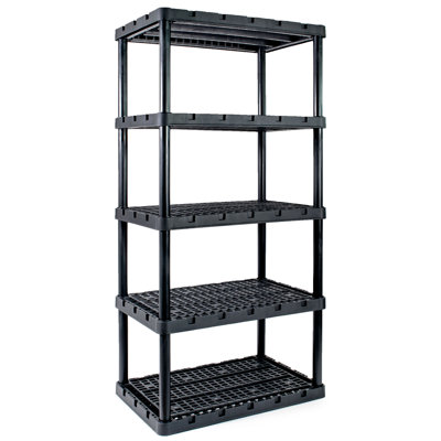 36 " W Plastic Shelving Unit