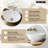  16 in. White Oval Bathroom Ceramic Vessel Sink Art Basin Not Included Faucet