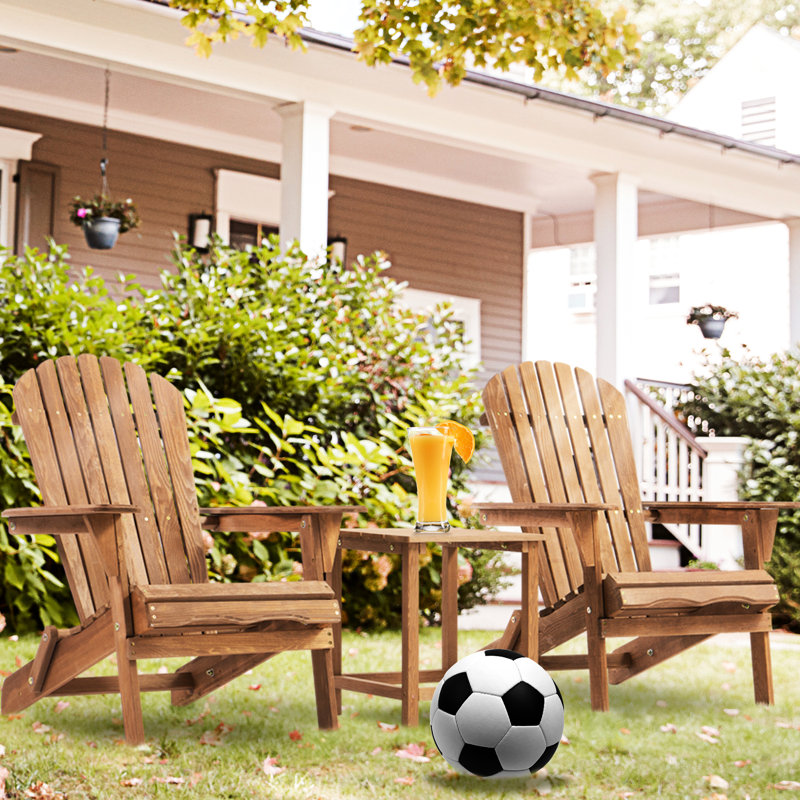 Chaise de patio pliante en bois de 2. Convient à la pelouse et au jardin. Siège confortable, grand. Gain de place. À moitié assemblé. Brun 2 salon pour le jardin, côté piscine. Siège classique de style classique. Et miel