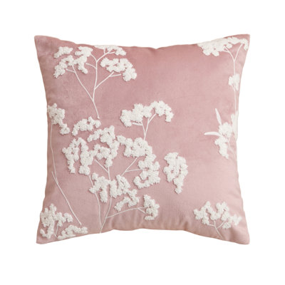 Baby's Breath Pink Pillow