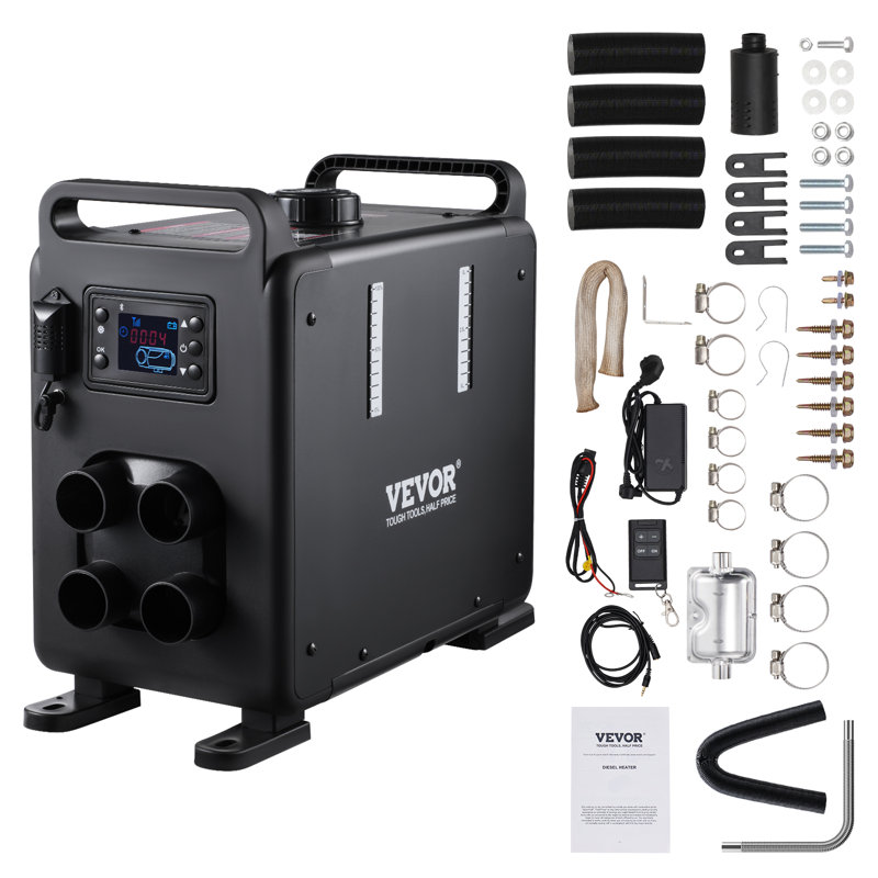 Diesel Air Heater Diesel Heater 12V/24V 8KW Bluetooth APP Control Vehicles