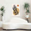 «Desert Sun Palm», impression de palmier biologique moderne abstrait tropical-1195469526