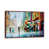 Classic Brown Wood Framed Canvas
