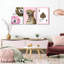 3Pcs Pink Leopard Canvas Wall Art Trendy Cheetah Aesthetic Wall Decor Preppy Y2k Dorm Posters Lucky 8 Ball Pictures Spades Poker Prints For Bedroom Apartment 12X16in Ready To Hang