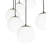 Lachyna 12 - Light Dimmable Globe Chandelier