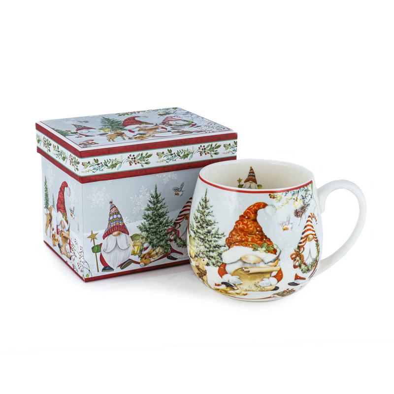 Gnome Big Belly Mug In Gift Box