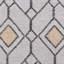 Ashes Geometric Hand-Loomed 5'3" x 7'6" Recycled P.E.T. Area Rug in Gray-73851555