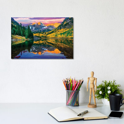 " Rise And Shine, Maroon Bells , Aspen Colorado " by Susanne Kremer