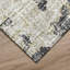 Tapis beige / gris / brun en polyester tissé à la machine Zilker-1450839087