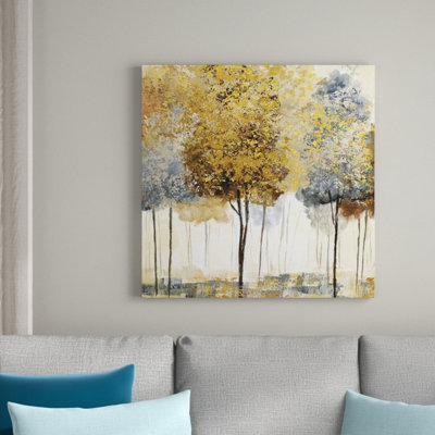 " Metallic Forest I " Print