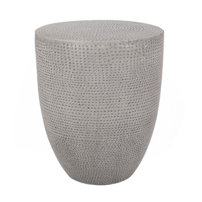 Outdoor Lightweight Concrete Side Table