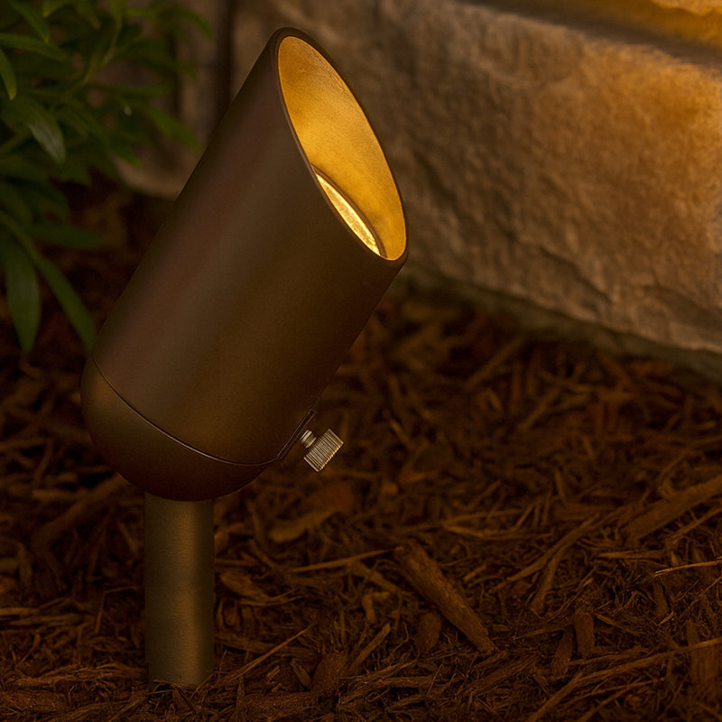 Hinkley Landscape Accent Spot Light 120V, Brown