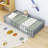Wood Low Platform Bed With Fence Door And Guardrails-246808300-246808298