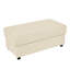 Fauteuil en velours côtelé beige avec support pour téléphone - porte-gobelet de rangement de salon moderne, siège robuste de 22,5 po et porte-gobelet spacieux