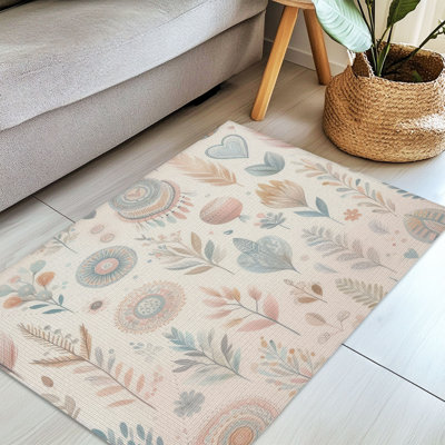 Tapis tressé Subtle Boho Vibes