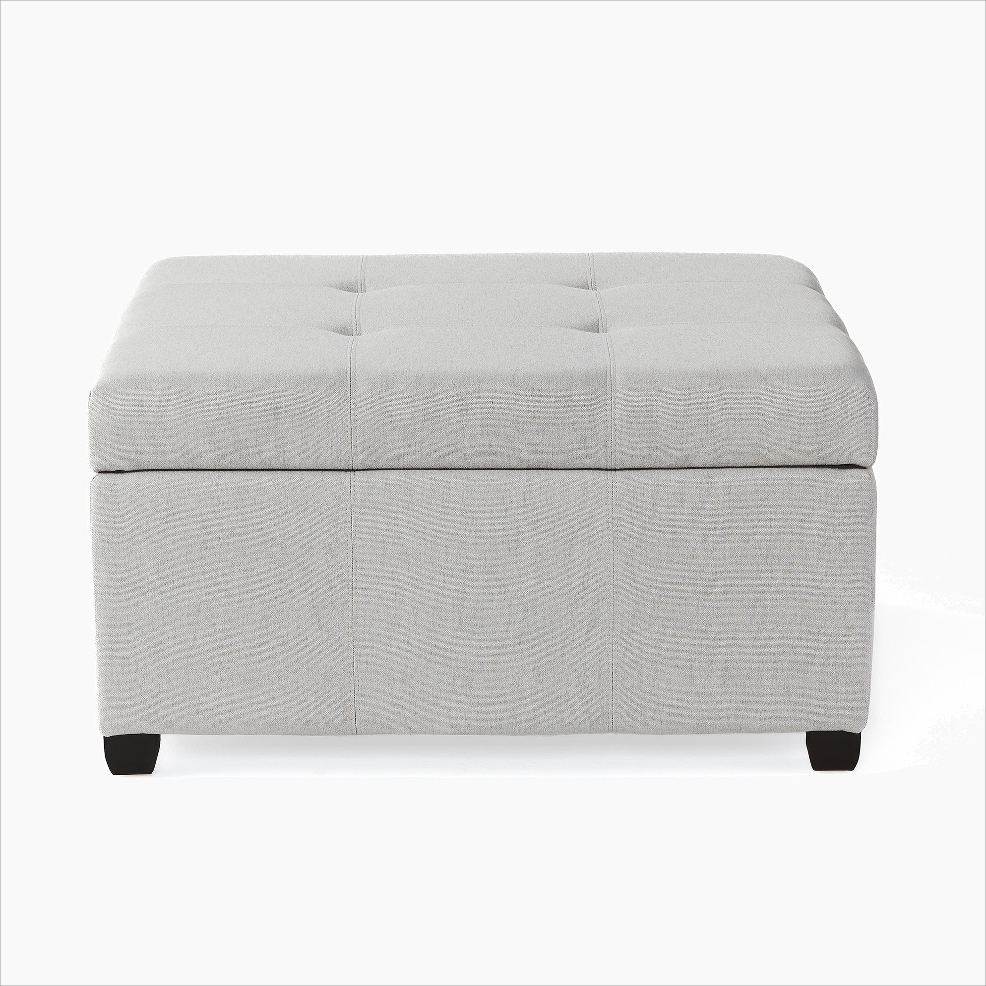 Ebern Designs Rectangle Upholstered Fabric Ottoman | Wayfair