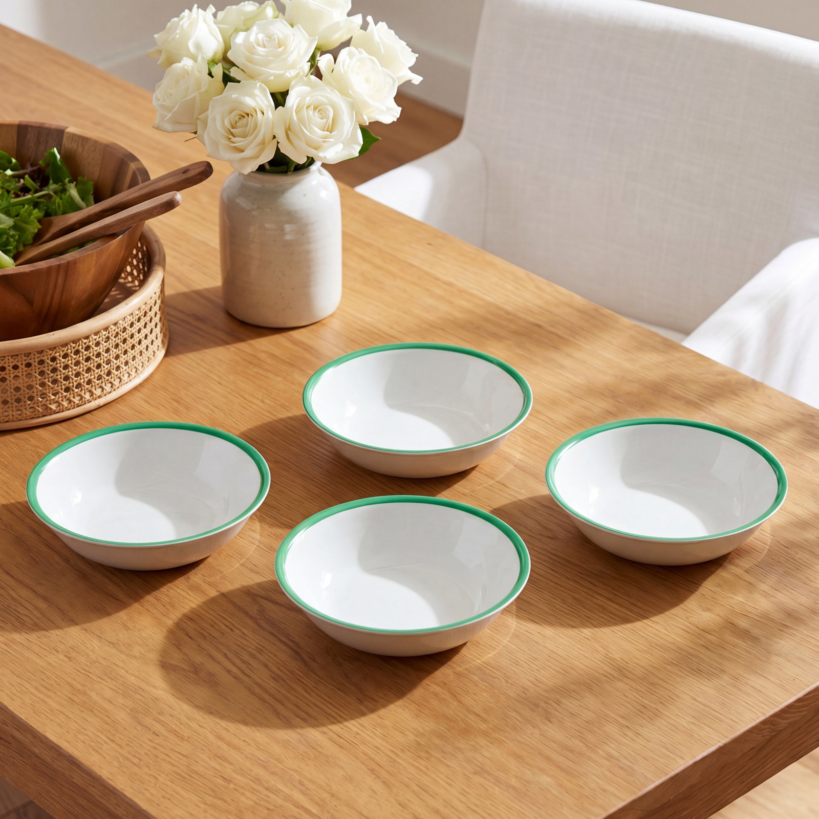 Christmas Tree Porcelain Cereal Bowl