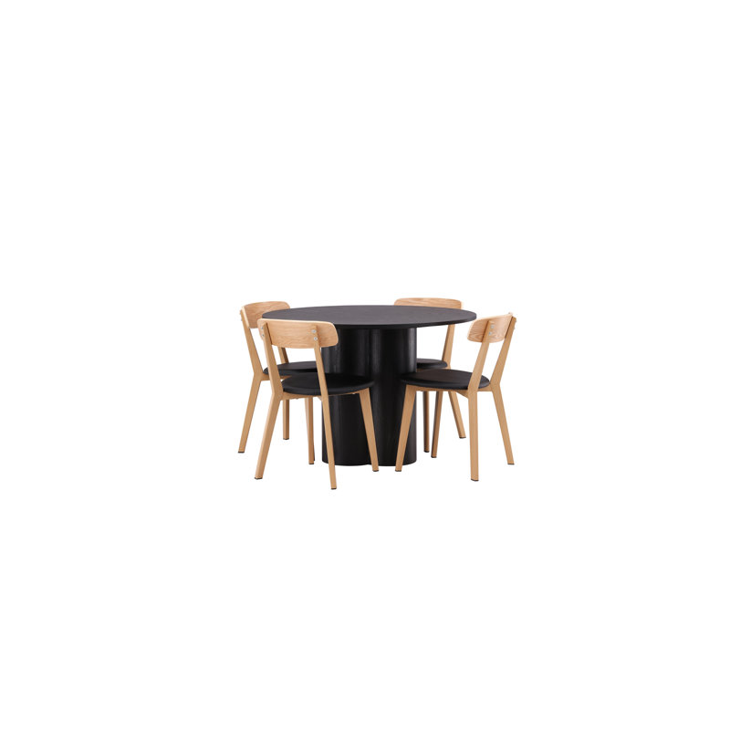 Adah 4 - Person Dining Set