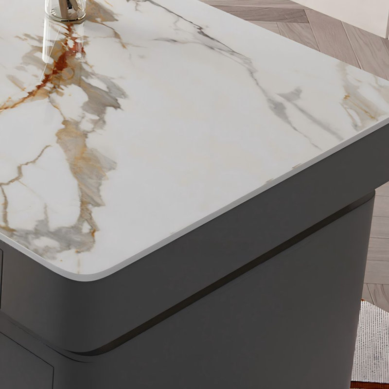 Bureau moderne et simple à tiroir, H 29,53 po x l 70,87 po x P 27,56 po
