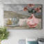 Vase de fleurs roses, toile tendue VI-Gallery-1750181713