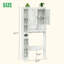 Rangement au-dessus de la toilette-106809345