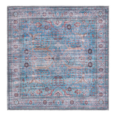 Tapis bleu Haight
