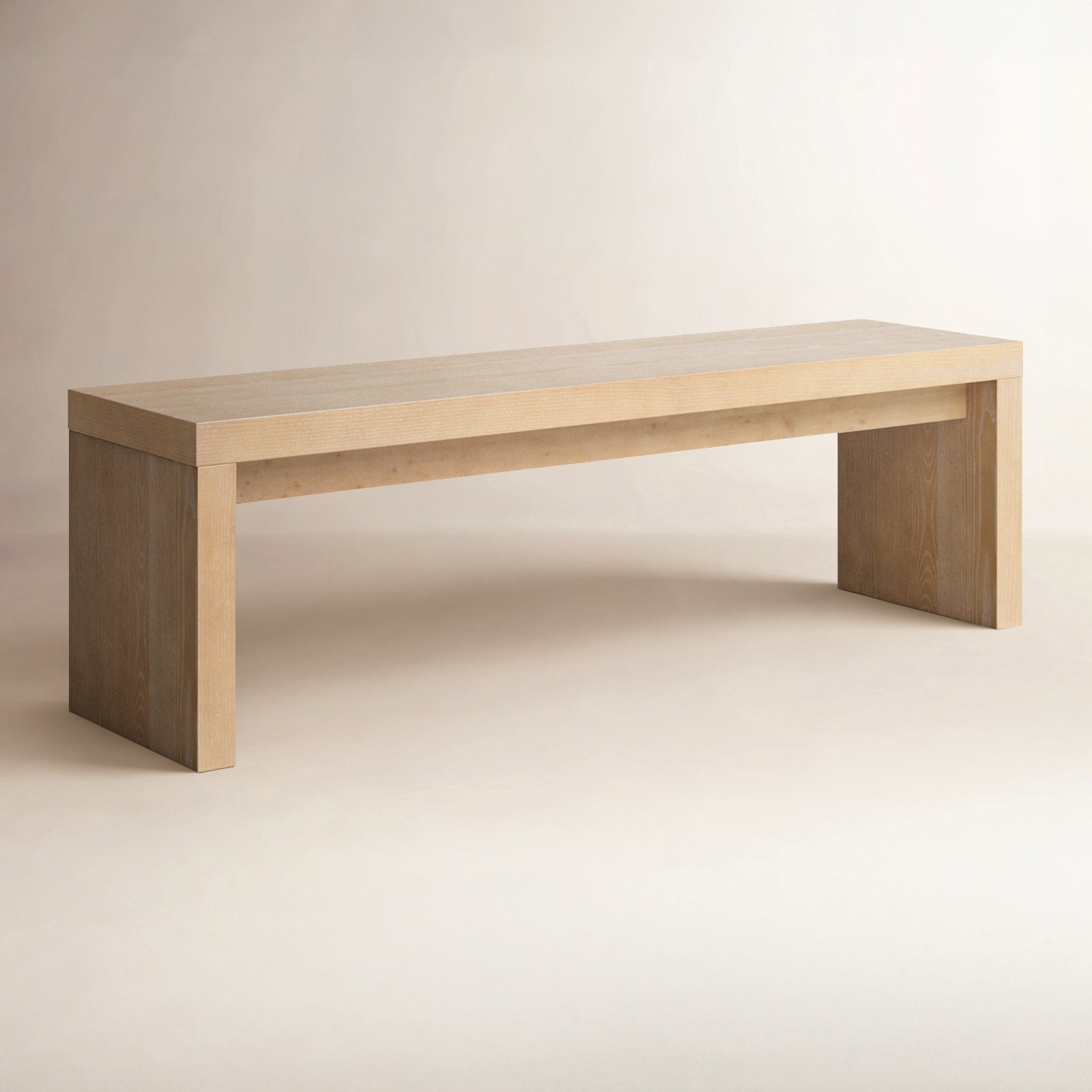Gabler 56" Dining Bench, Brown